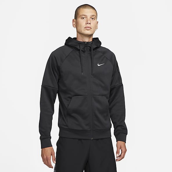 Nike pullover hoodie men's black new arrivals